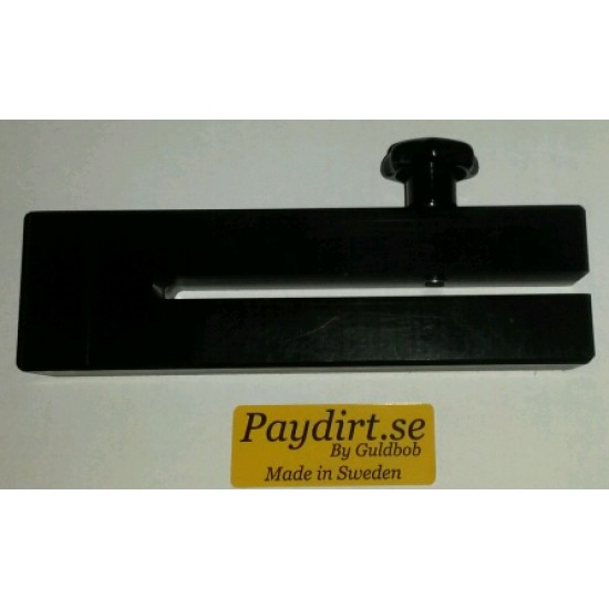 Quick lock for sluice mats