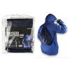 Polyester Blue Drawstring With Stopper Bag, (17" x 12.5")
