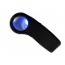 Loupe with 8X magnification and UV illumination