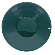 10" Bottom and side Riffles, Green Plastic Gold Pan 10" Bottom and side Riffles, Green Plastic Gold Pan