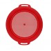 6-piece set of 8.5" Plastic Sand Sifting Pans with 36 holes/inch