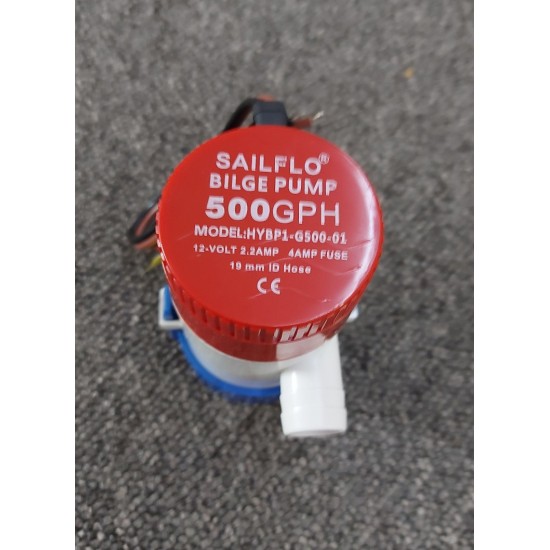 Electric Water Pump 31liter/minute (500GPH) 12V