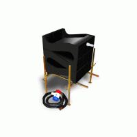 Gold Cube 3 stack delux